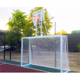 Ворота с баскетбольным щитом (пара, оргстекло 10мм 120*90см)