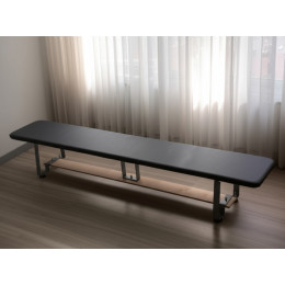 Скамья гимнастическая мягкая 2,5м, ножки металлические 
