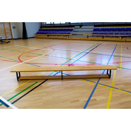 Скамья гимнастическая 4,0м на металлических ножках