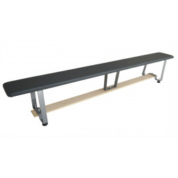 Скамья гимнастическая мягкая 1,5 м, ножки металлические 