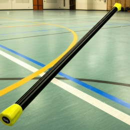 Бодибар обрезиненный 4 кг (желтый)