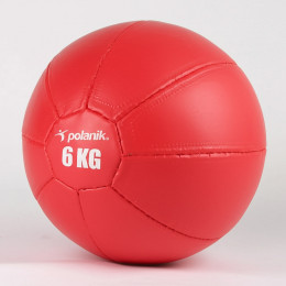 Медицинбол 6 кг, искусственная кожа