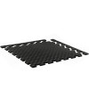 Усиленный черный мат-пазл 48х48 см, 8 мм (High Density)